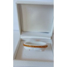 Ασημένιο βραχιόλι επίχρυσο αλυσιδωτό χωρίς πέτρες (SB22)